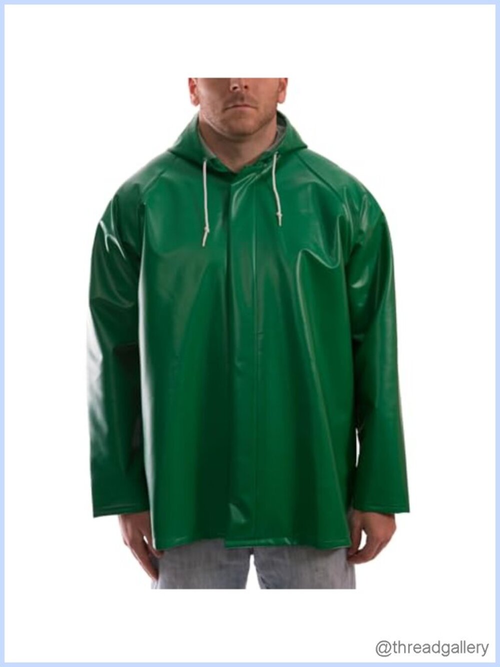 Flame Resistant SafetyFlex Waterproof Hooded Jacket PVC Polyester